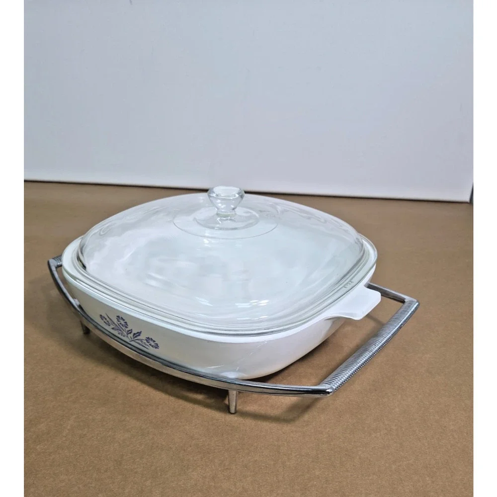 Vintage Corning Ware Blue Cornflower 10